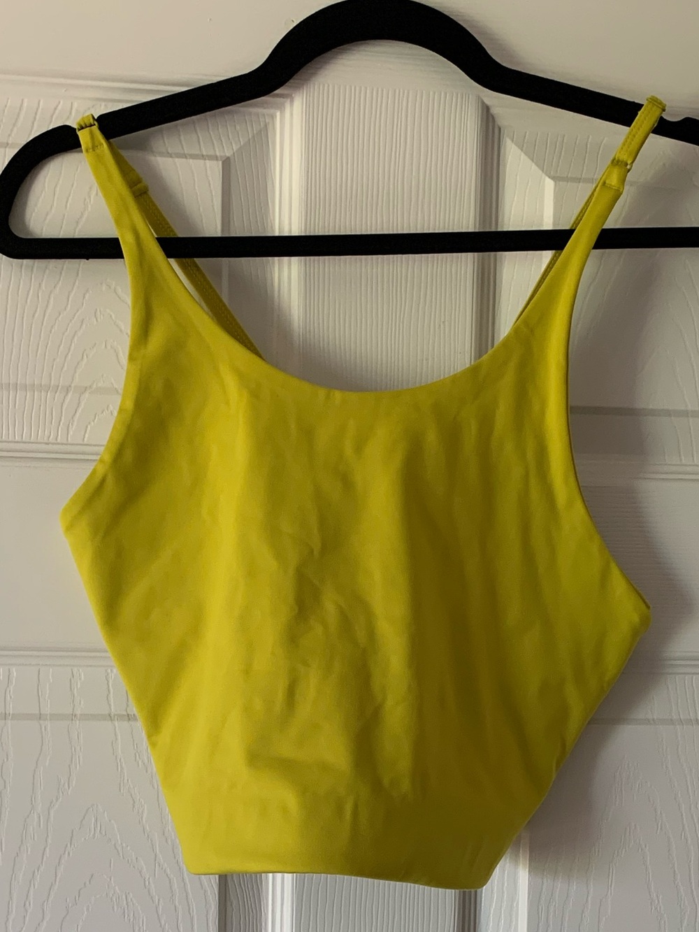 Girlfriend collective athletic crop top